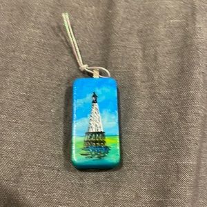 Painted Domino from Key Largo artists MB